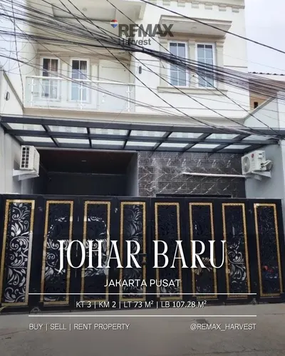 Rumah Johar Baru Jakarta Pusat