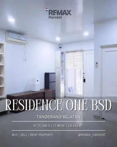 Rumah Residence One BSD Tangerang Selatan