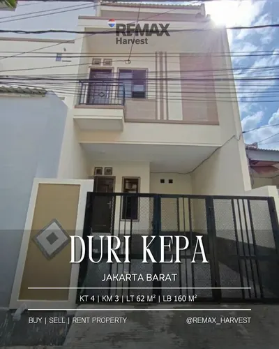 Rumah Baru Siap Huni Duri Kepa Jakarta Barat